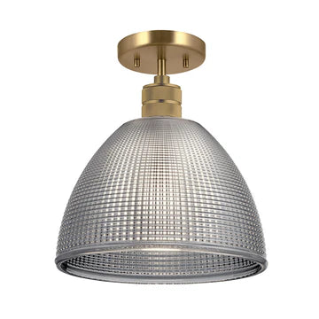 Hampstead 1 Light Duo-Mount Pendant - Brass