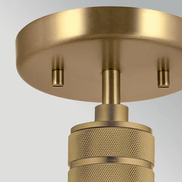 Hampstead 1 Light Duo-Mount Pendant - Brass